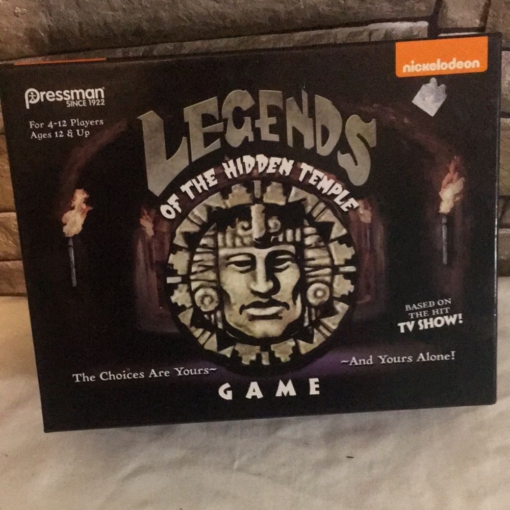 Legends of the Hidden Temple Game - Black